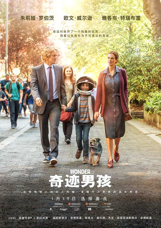 奇迹男孩 封面