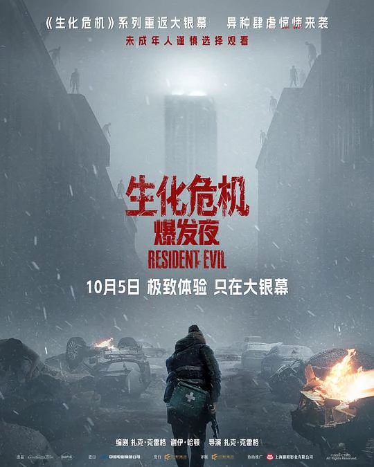 生化危机：爆发夜 封面